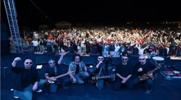 أجواء نويبع.. فريق أوتوستراد وعمرو ساو يختتمون سهرات عيد الحب بسيناء